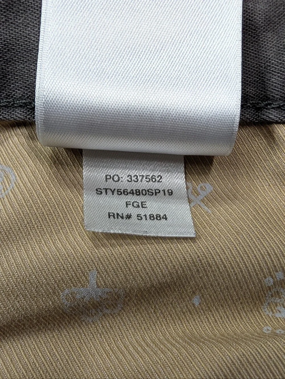 Patagonia Pants Mens 30x30 Gray Forge Performance Cotton Stretch Twill Straight